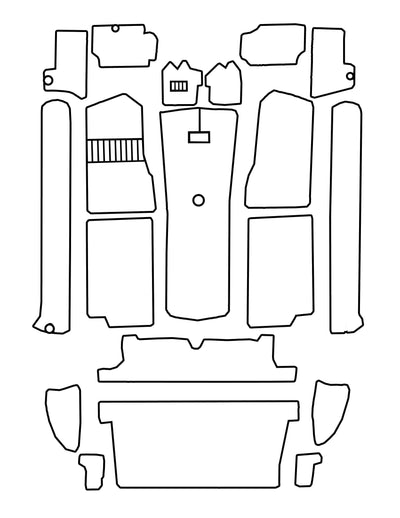 1968-80 MG MGB Complete Auto Carpet Kit