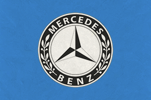 Vintage Mercedes-Benz Logo