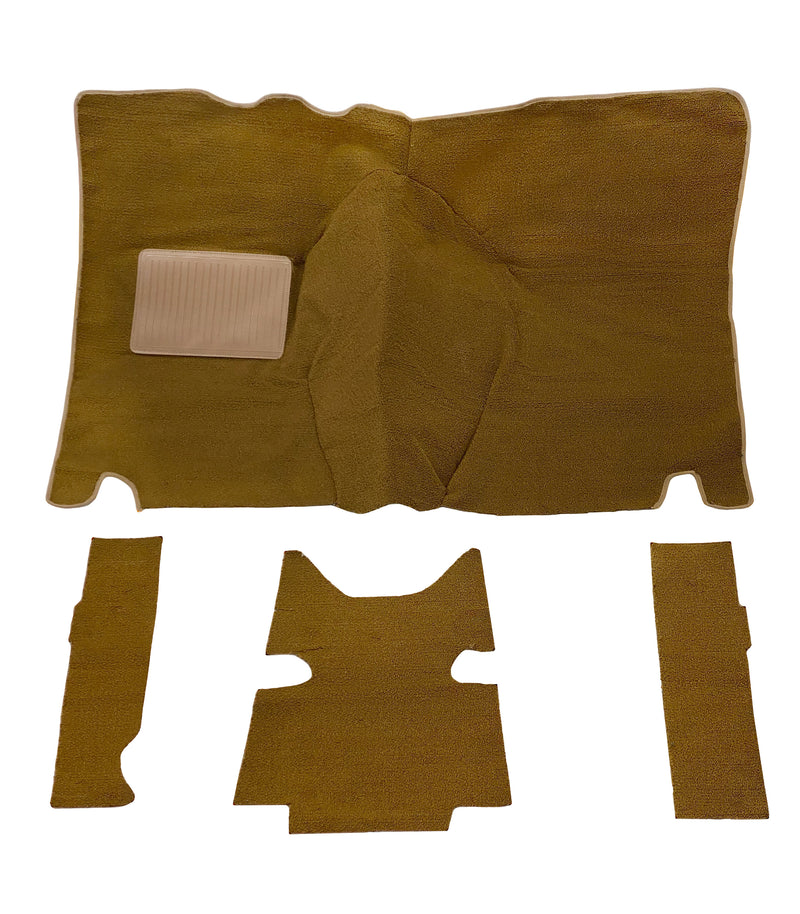 1979-83 Toyota Pickup Small Trans Front with Side Extensions Auto Carpet Kit